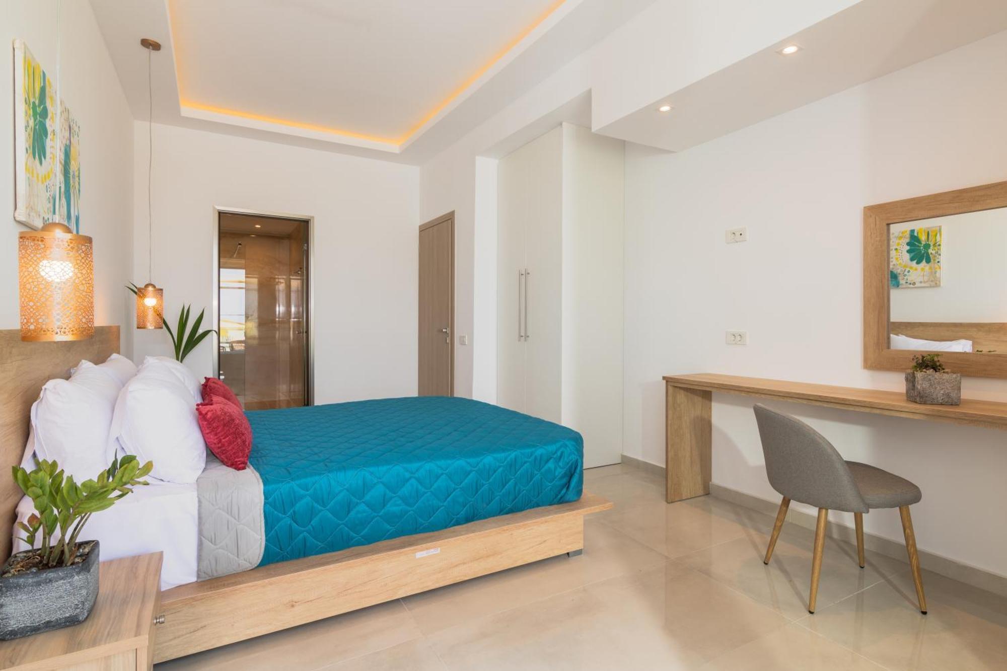 Aphrodite Studios & Suites - 140M From The Beach, By Zantewize Alykes  Zimmer foto